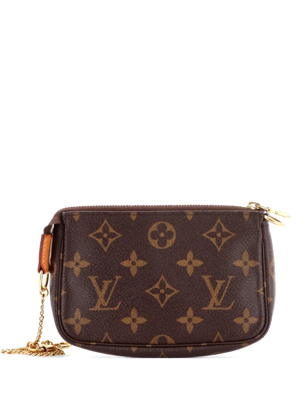 Louis Vuitton Pre-Owned Pochette Accessoires Monogram Canvas Mini clutch bag - Marrone
