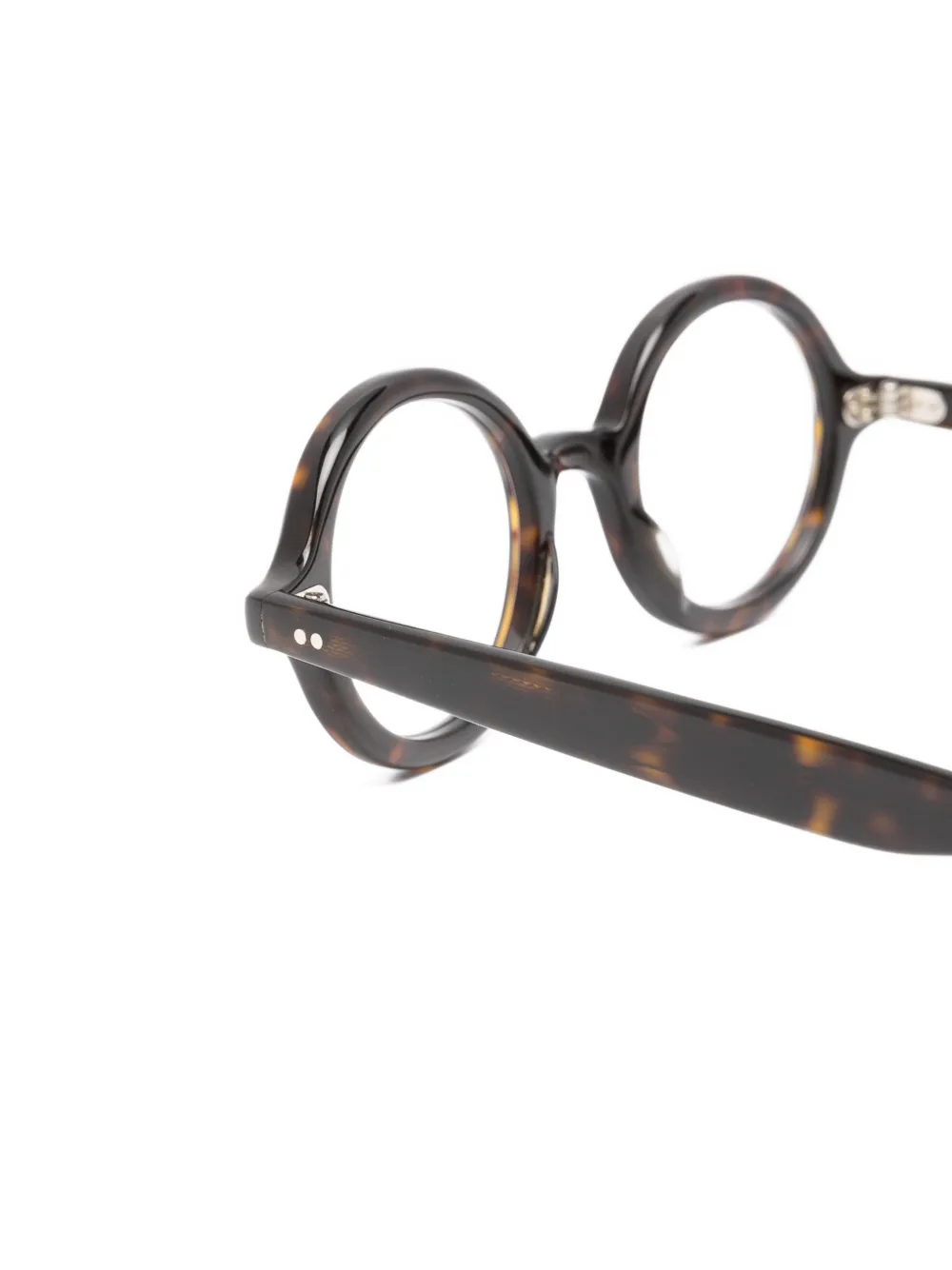  Eyevan7285 Albion-e Round-frame Glasses - Brown 