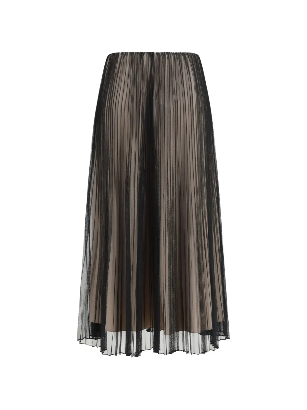  Weekend Max Mara Plissé-pleated Skirt - Black 