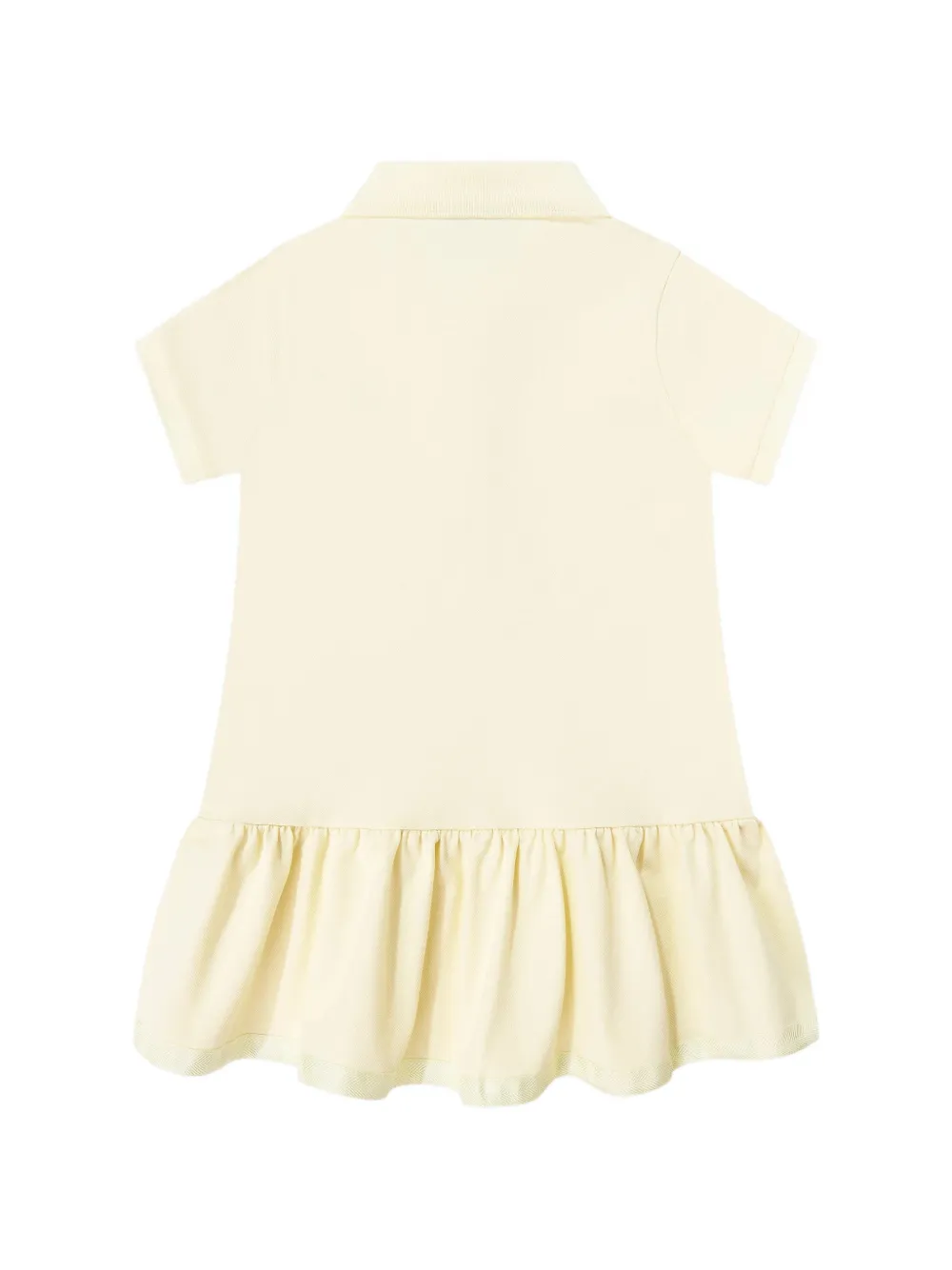 Moncler Enfant Jurk met logopatch Geel