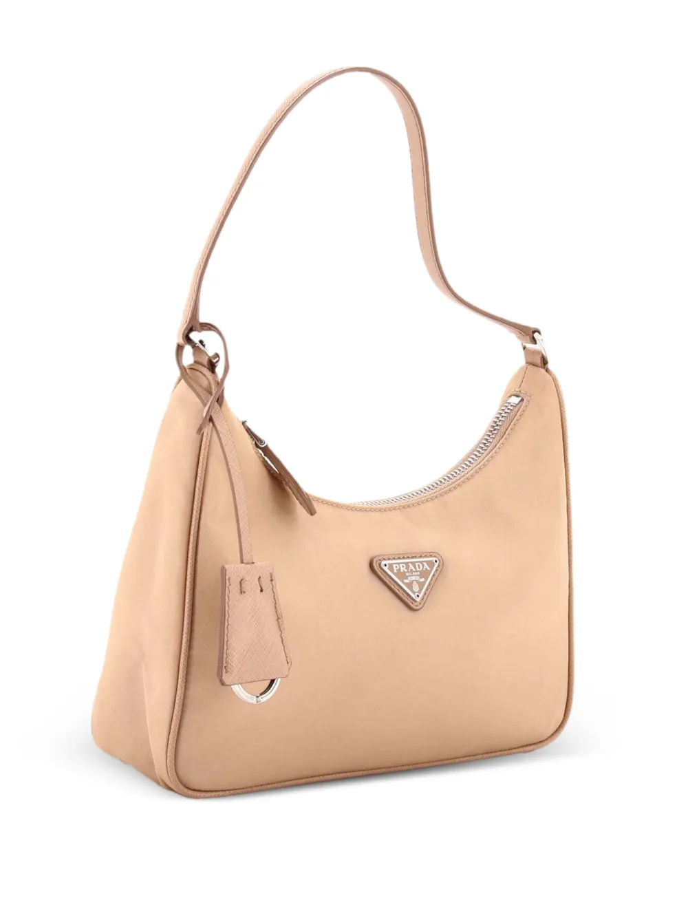 Re-Edition 2005 Tessuto With Saffiano Leather Mini Hobo Bag