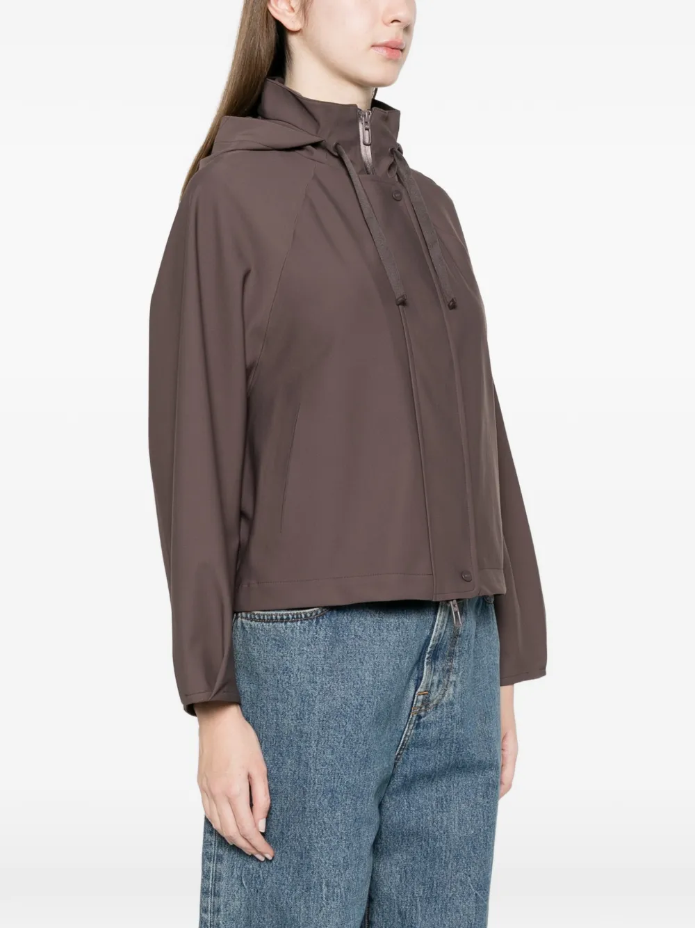  Duno Hooded Jacket - Brown 
