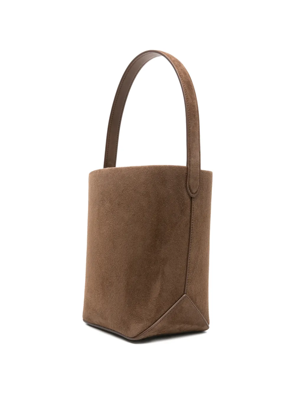  The Row Small N/s Park Top-handle Bucket Bag - Brown 
