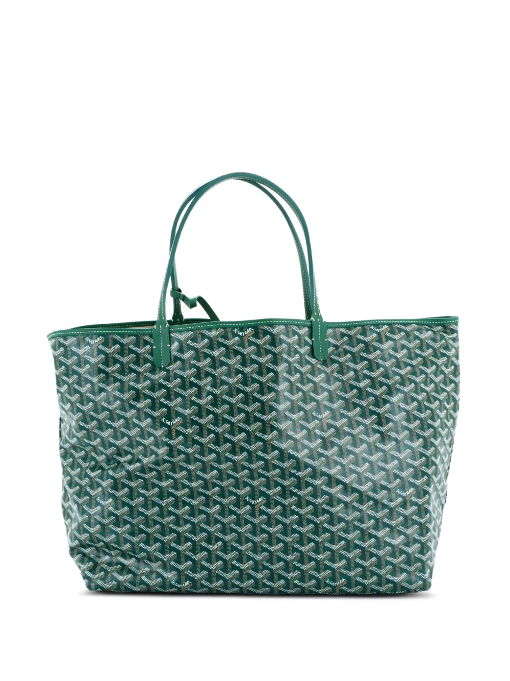 Goyard Pre-Owned Saint Louis Coated Canvas GM tote bag - Verde