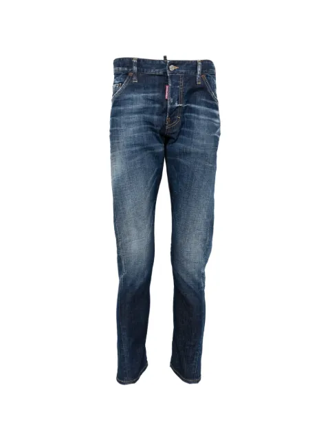 DSQUARED2 logo-patch belt-loop jeans