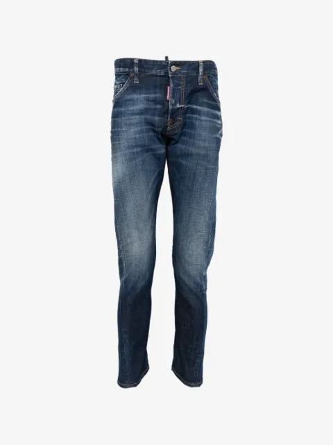 DSQUARED2 jeans slim con diseño de cinco bolsillos