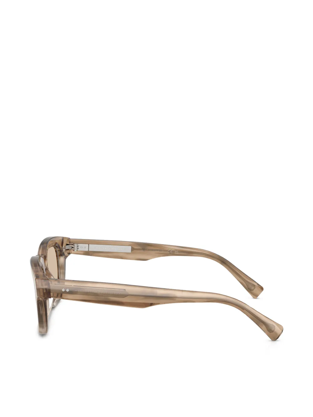  Brunello Cucinelli Square-frame Sunglasses - Neutrals 