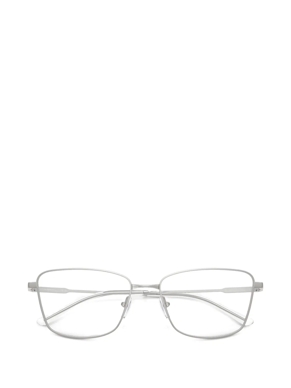 Emporio Armani Bril met vierkant montuur Zilver