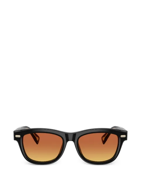 Brunello Cucinelli rectangle-frame sunglasses