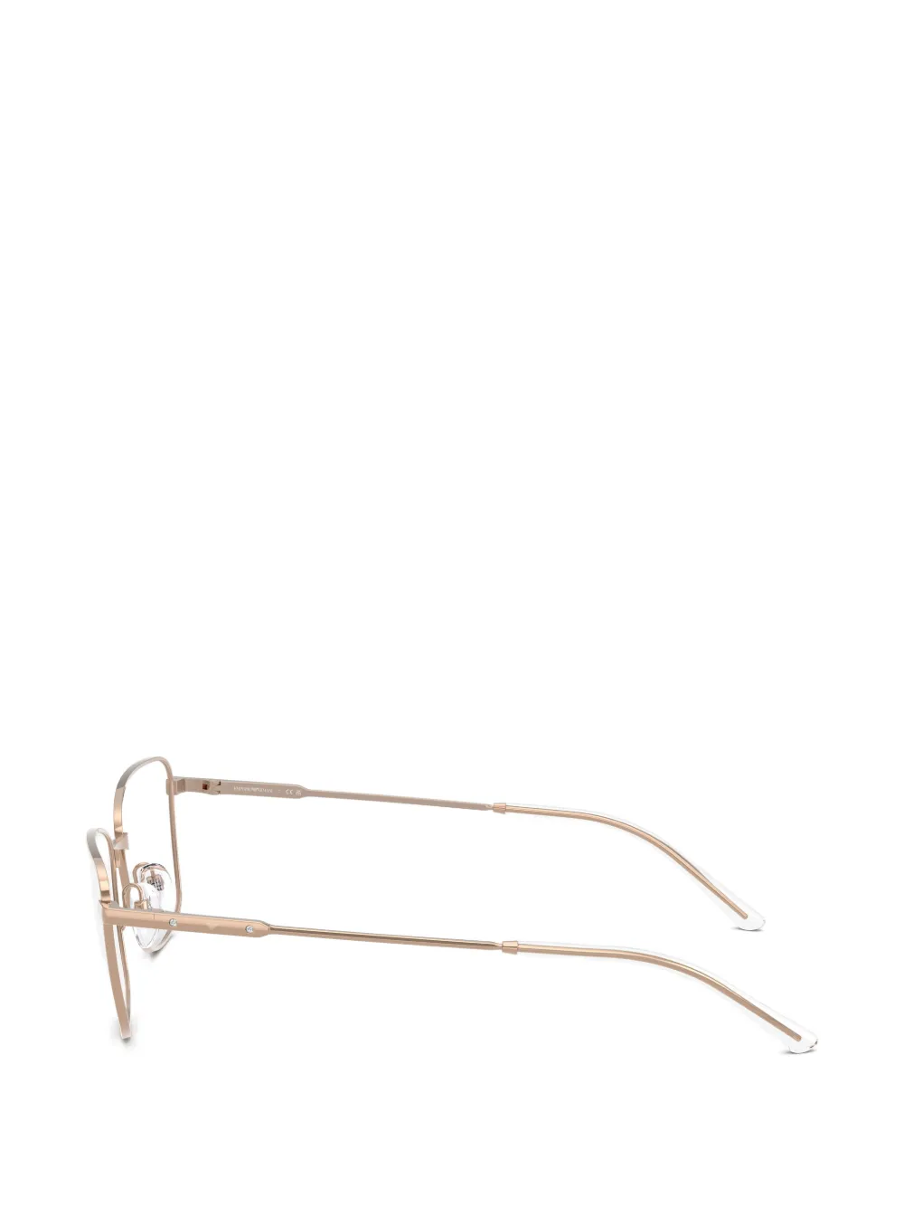 Emporio Armani Bril met metalen montuur Goud