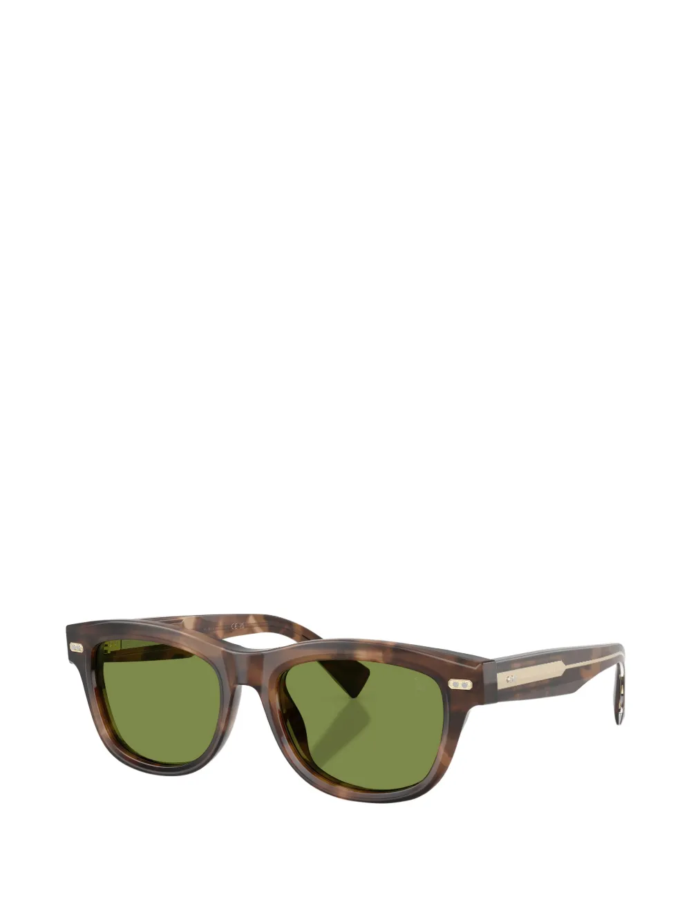  Brunello Cucinelli Stanley J. Sunglasses - Brown 