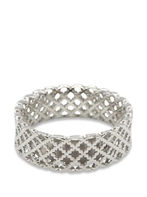 Gucci Pre-Owned 2010s Diamantissima lattice ring