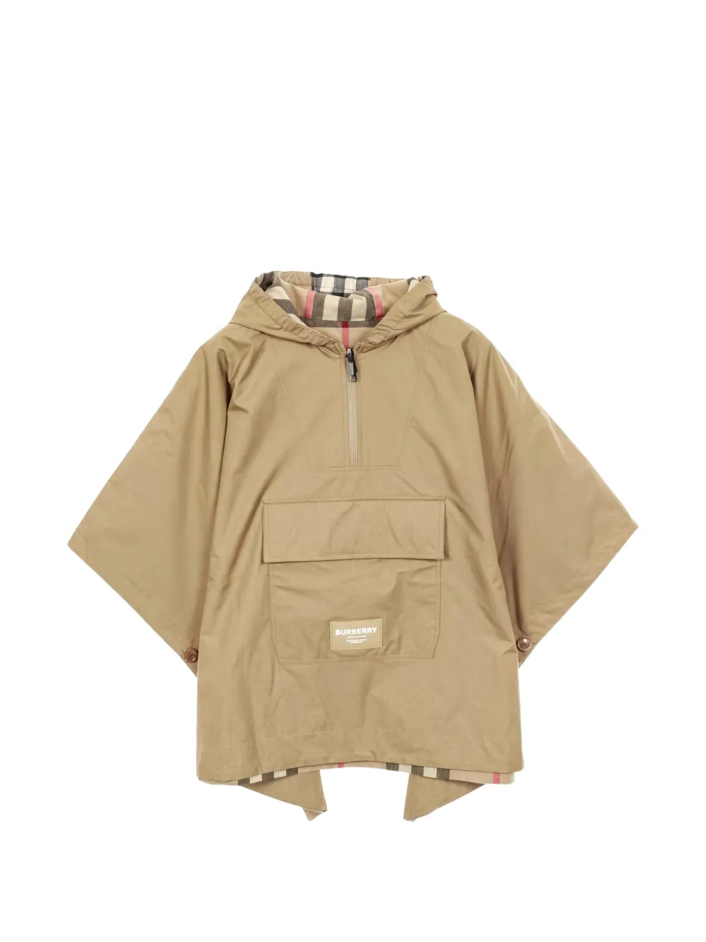 Burberry Pre-Owned Mantella con cappuccio anni 2020 - Toni neutri