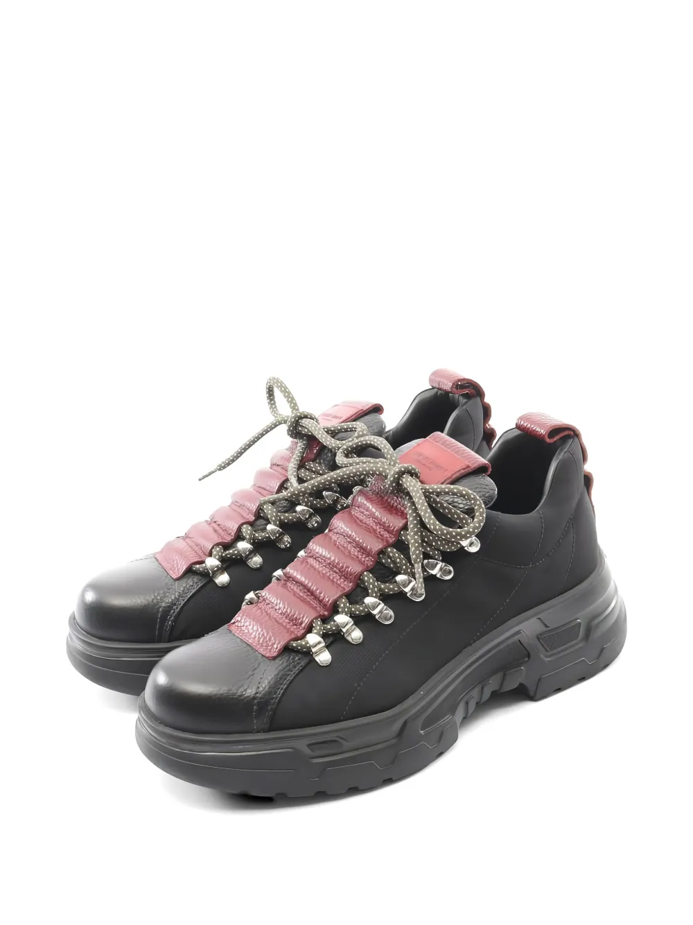 Giorgio Armani Pre-Owned 2010s Sneakers aus Leder - Schwarz