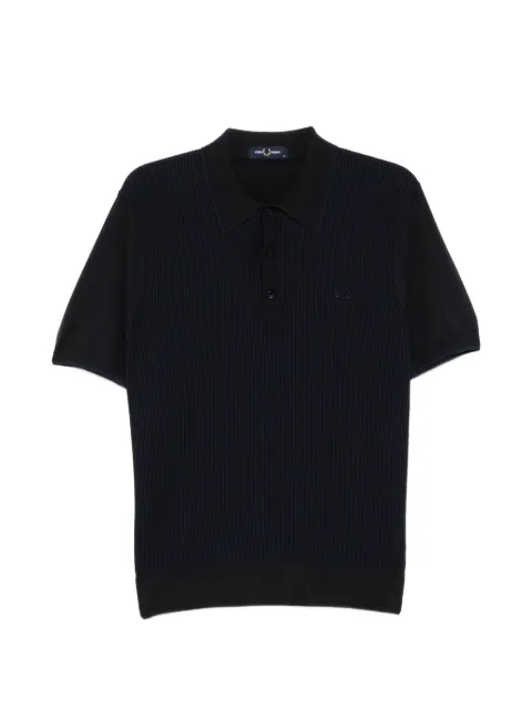 Fred Perry tonic waffle polo shirt