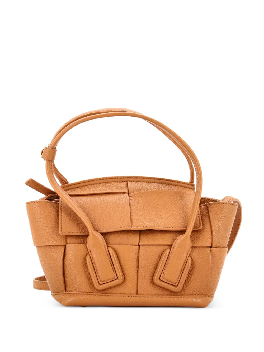 Bottega Veneta Pre-Owned Arco Bag Maxi Intrecciato Leather Small shoulder bag - Marrone