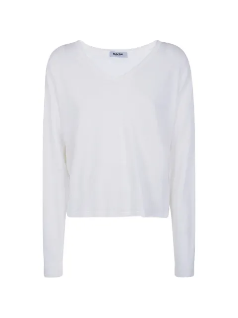 base V-neck knitwear
