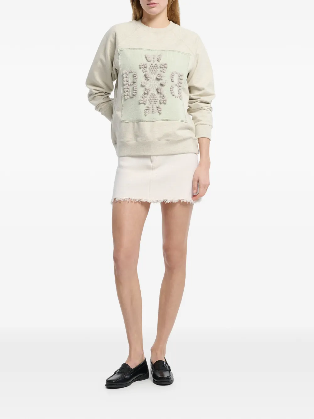  Barrie Sudadera Con Logo - Gris 