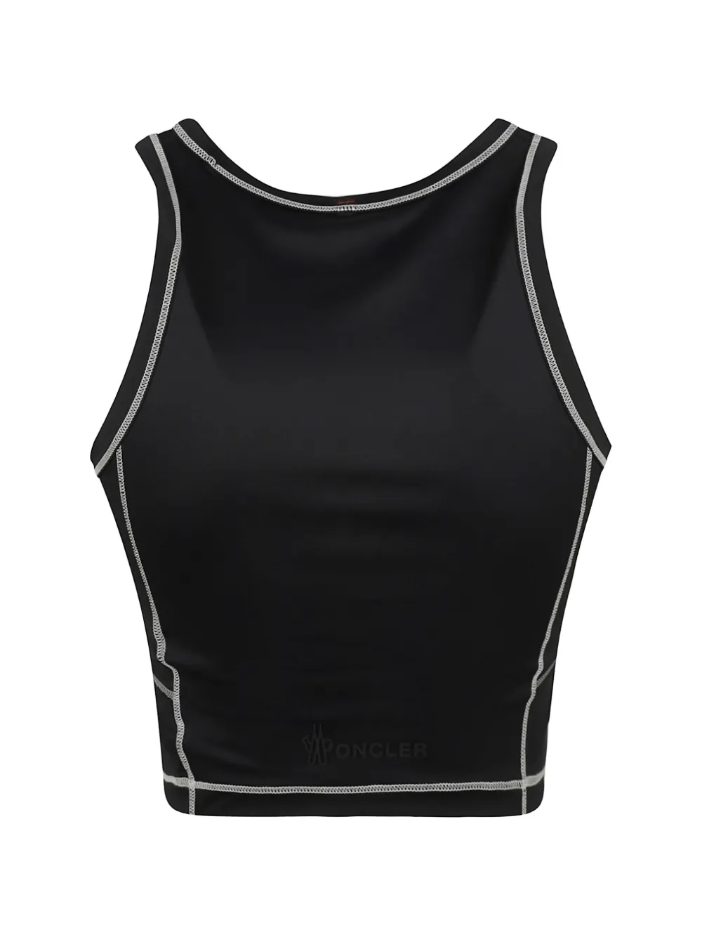 Moncler Grenoble contrast-stitching Tank Top | Black | FARFETCH