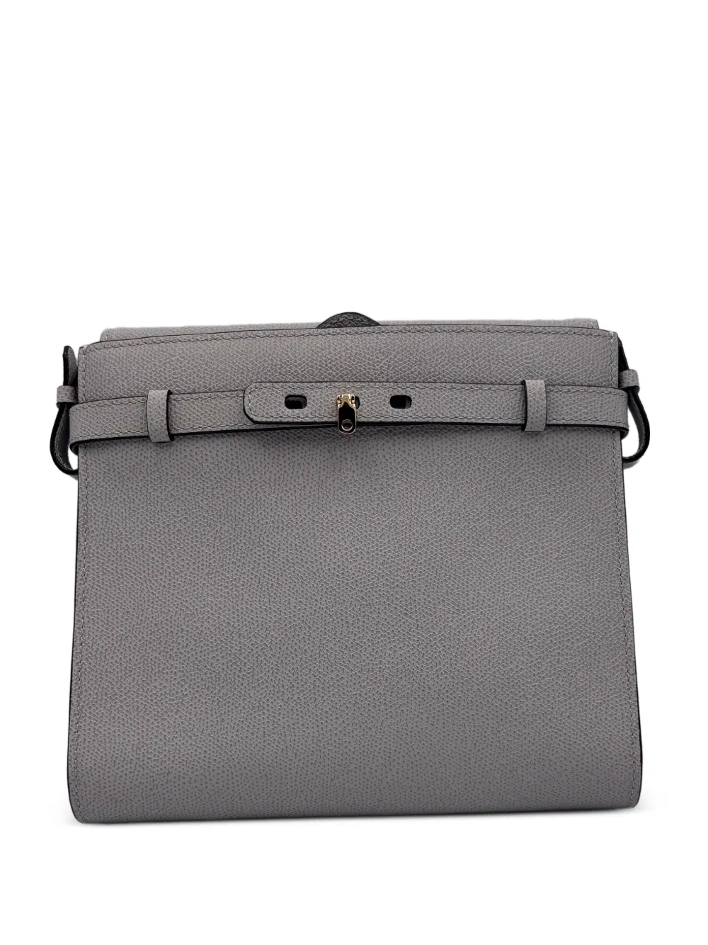Valextra Brera B-Tracollina cross body bag - Grigio