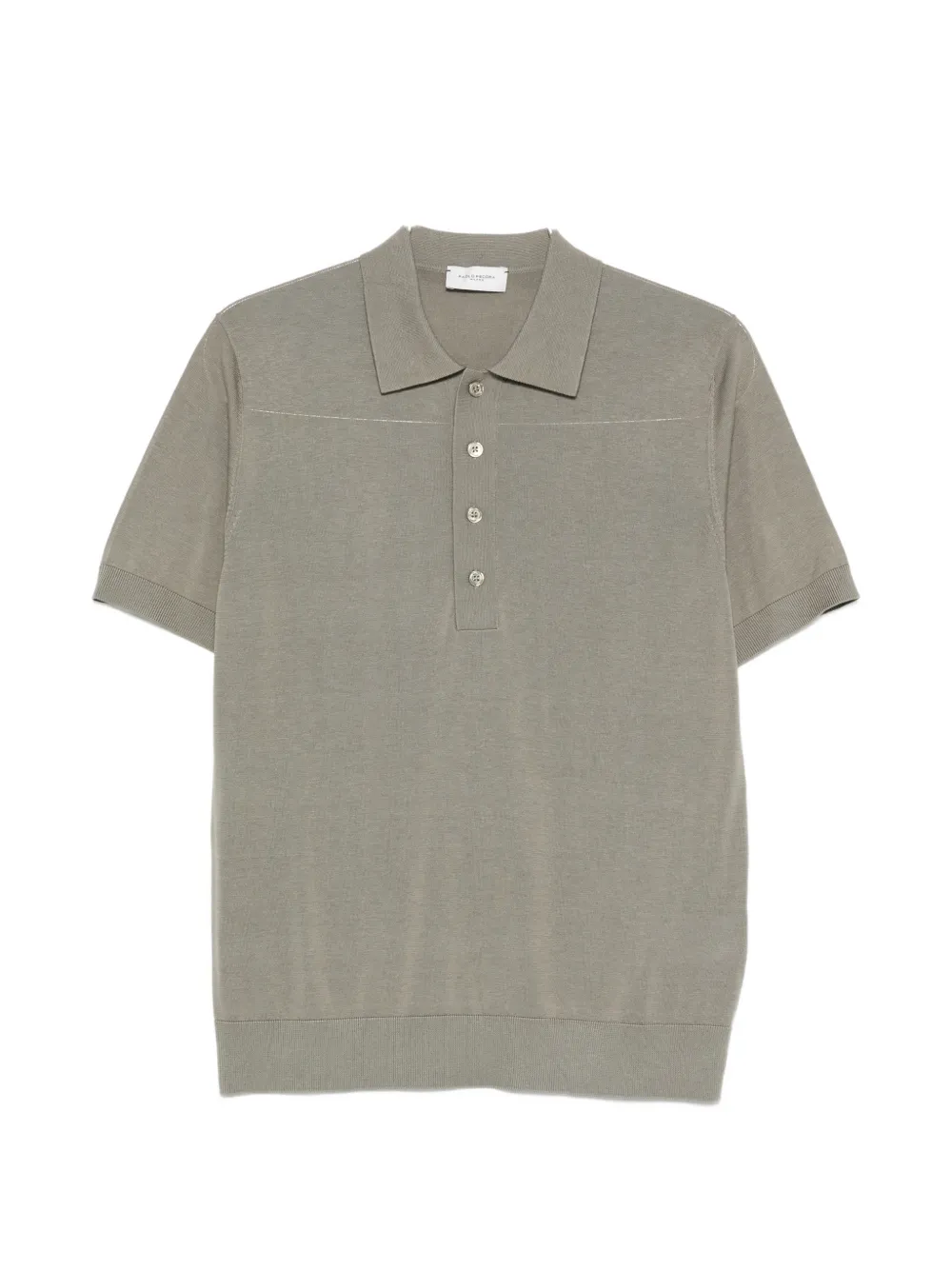 Paolo Pecora buttoned polo shirt - Verde