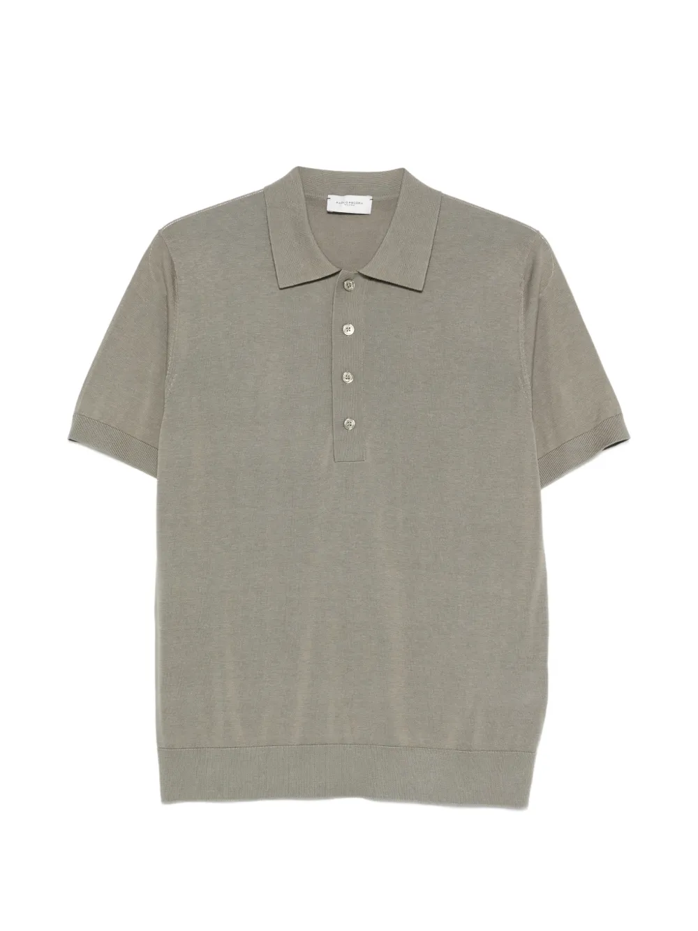 Paolo Pecora buttoned polo shirt - Verde