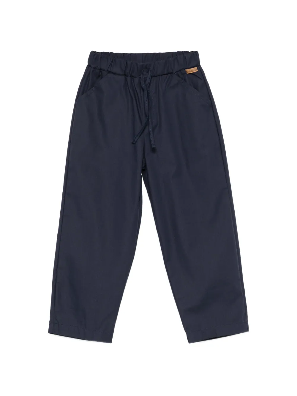 LALALU drawstring trousers - Blu