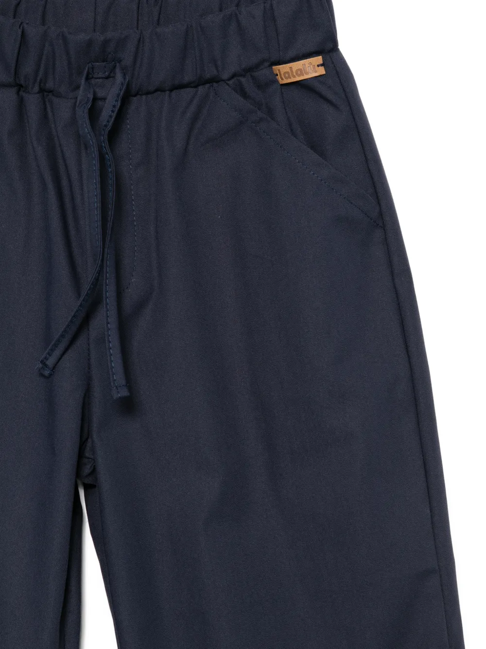 Lalalu Pantaloni Con Coulisse - Blu 