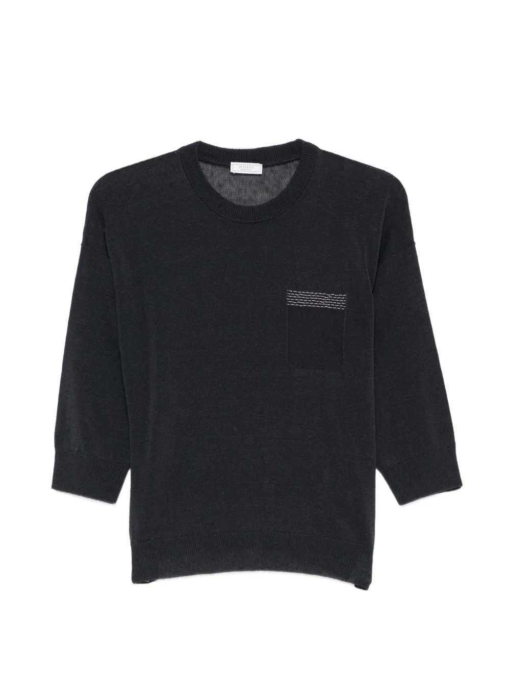 Peserico embellished sweater - Blu