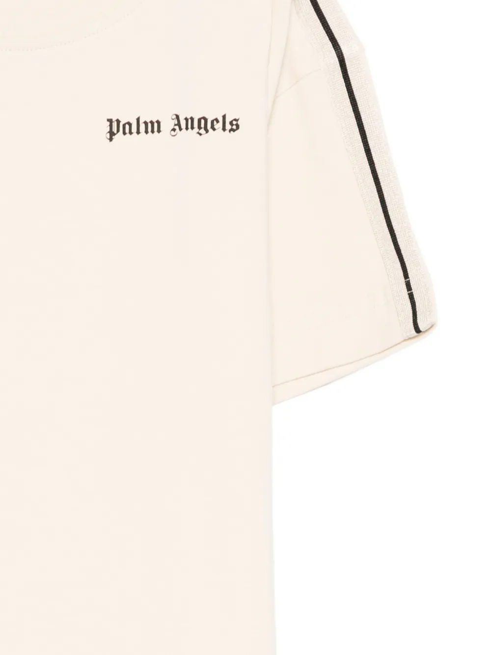  Palm Angels Kids Side-stripe T-shirt - Neutrals 