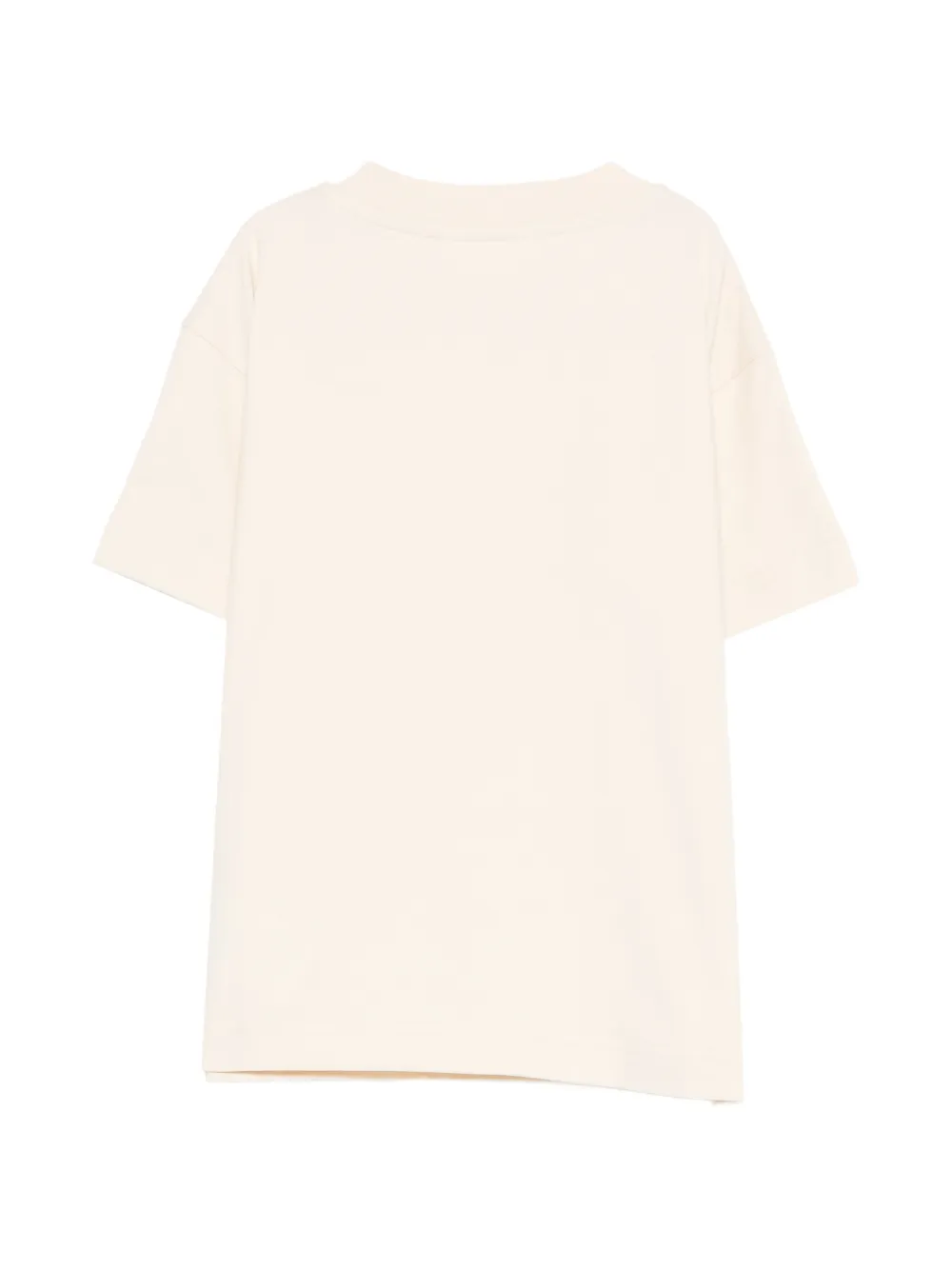  Palm Angels Kids Side-stripe T-shirt - Neutrals 