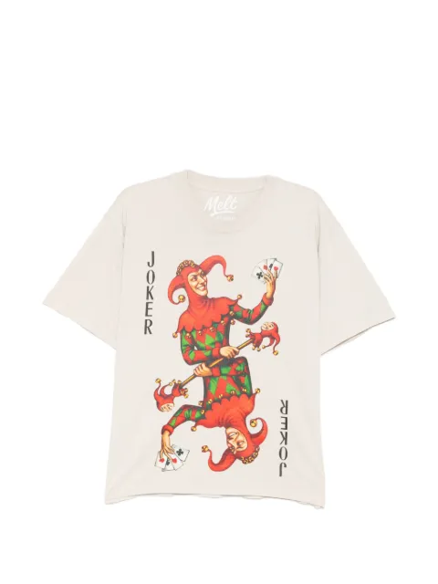 Melt T-shirt met grafische print
