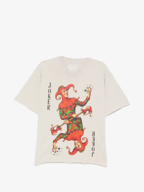 Melt graphic-print T-shirt