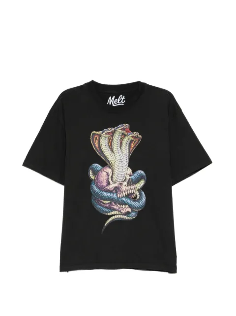Melt graphic-print T-shirt