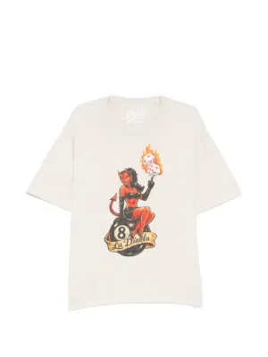 Melt graphic-print T-shirt | Neutrals | FARFETCH
