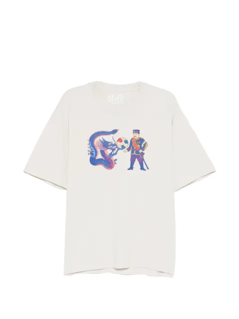 Melt graphic-print T-shirt