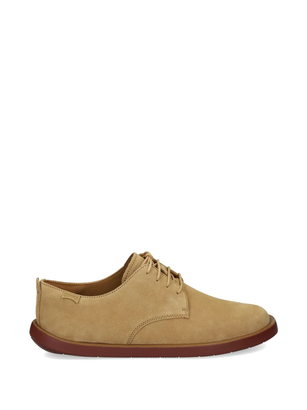 Camper suede leather derby shoes - Toni neutri