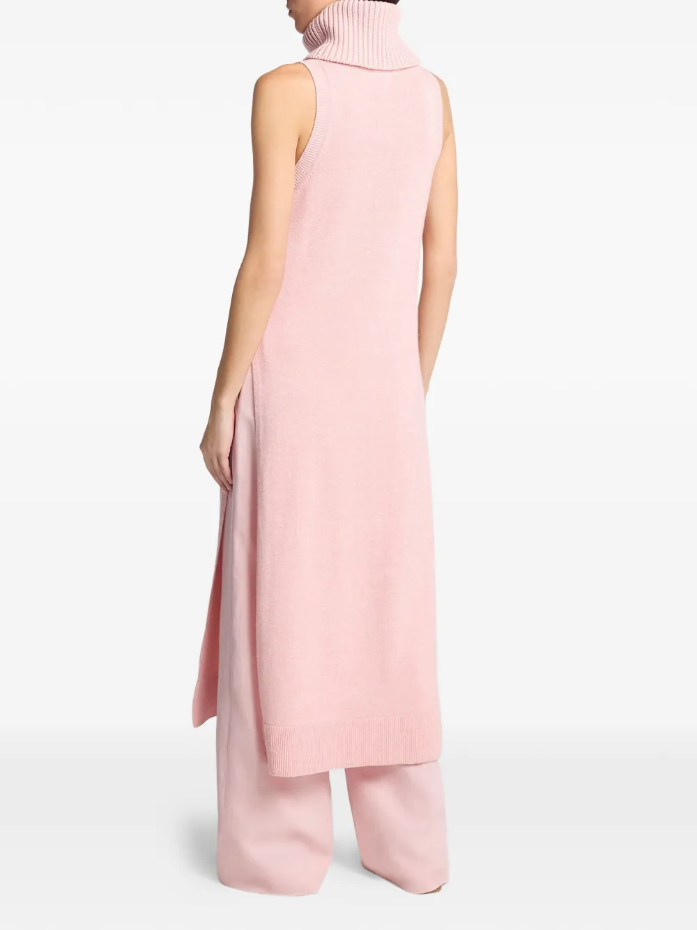 Cashmere And Linen Turtleneck Tunic