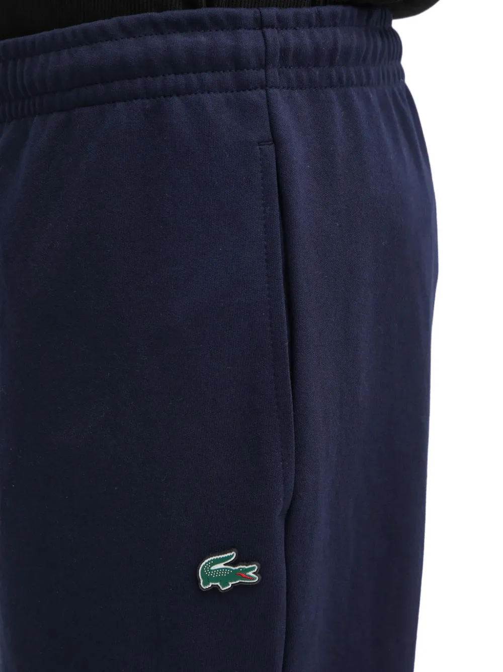 Lacoste tapered leg jersey sweat-trousers Blauw