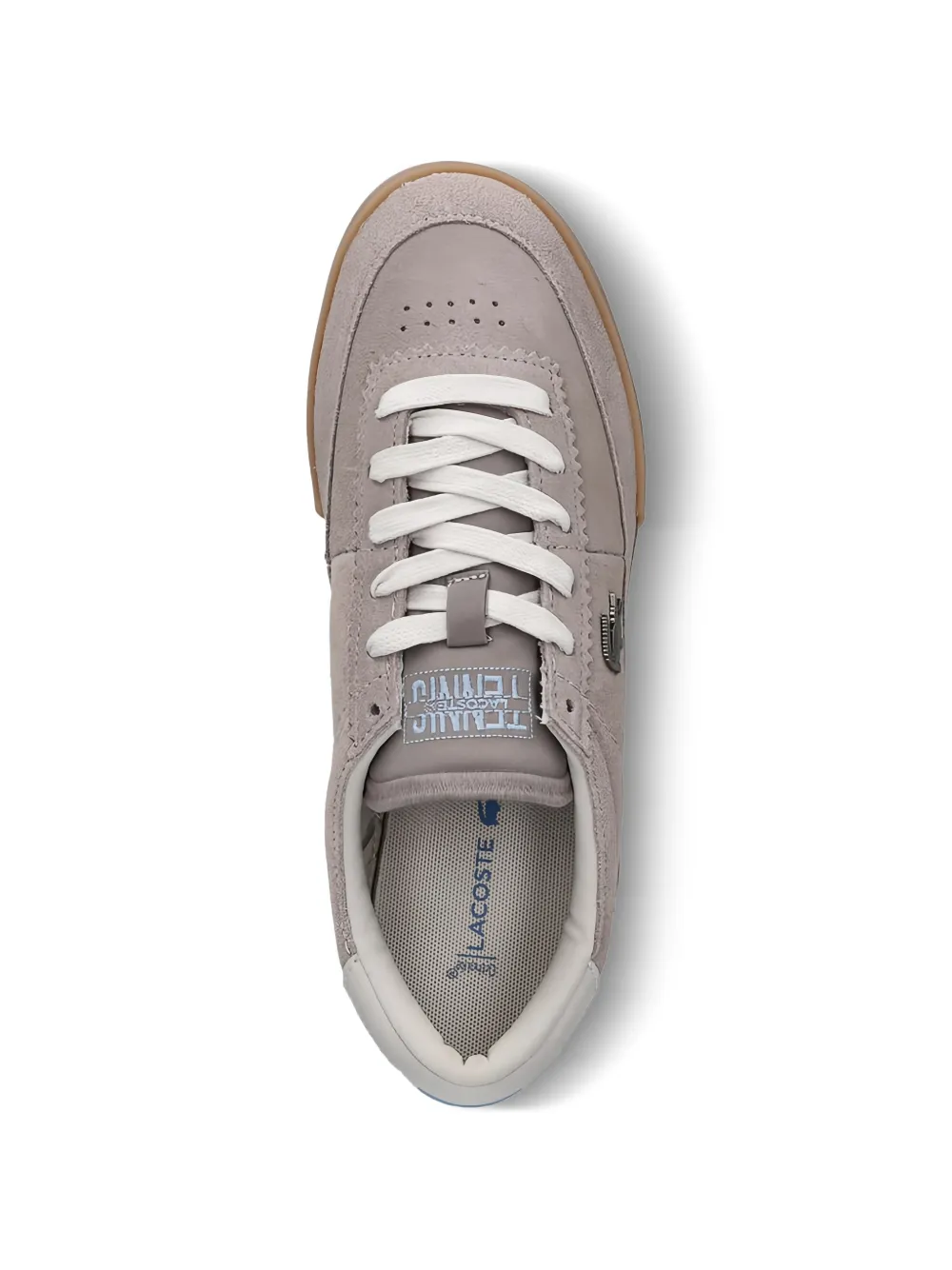 Lacoste Aura suede sneakers Grijs