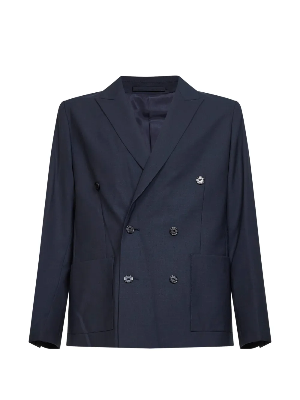 NN07 Jordin double-breasted blazer - Blau