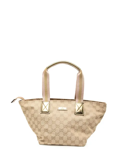 Gucci Pre-Owned 2000-2015 GG Canvas Web handbag