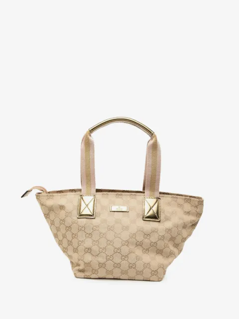 Gucci Pre-Owned 2000-2015 GG Canvas Web handbag