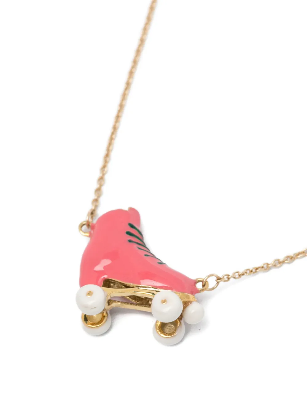  Aliita Roller-motif Necklace - Gold 