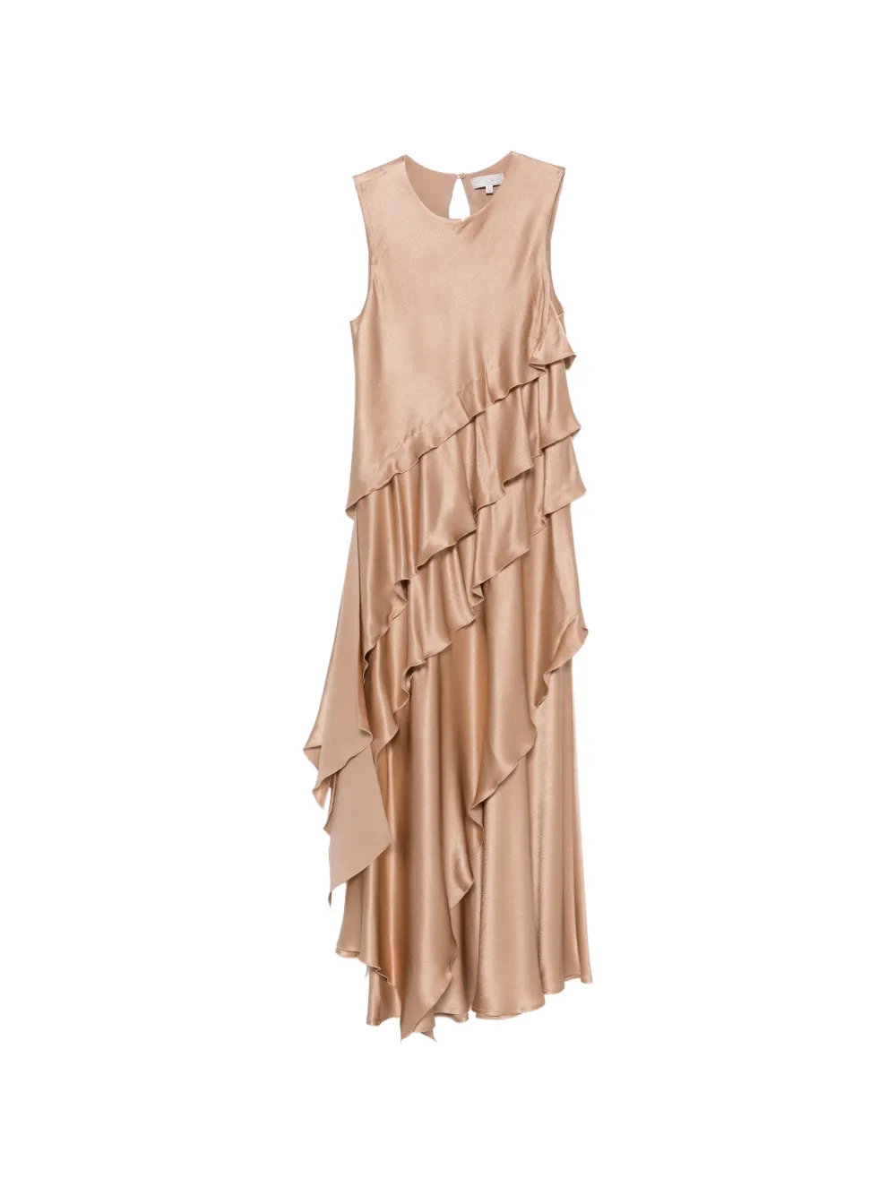 Antonelli ruffled dress - Rosa