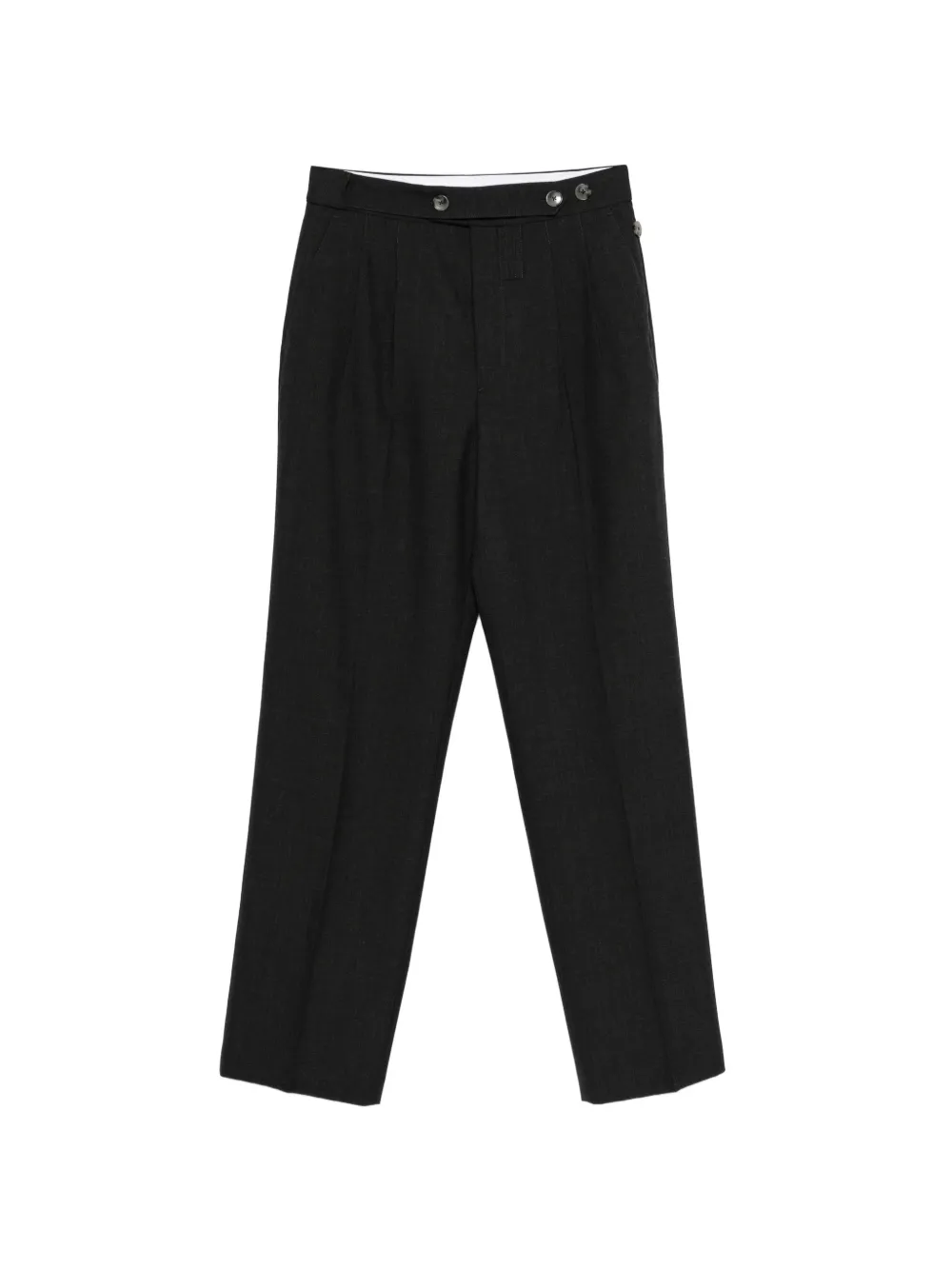Namacheko Hav button pleated trousers - Grigio