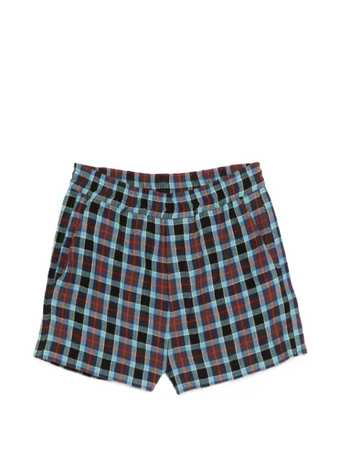 Namacheko Leonida checked shorts