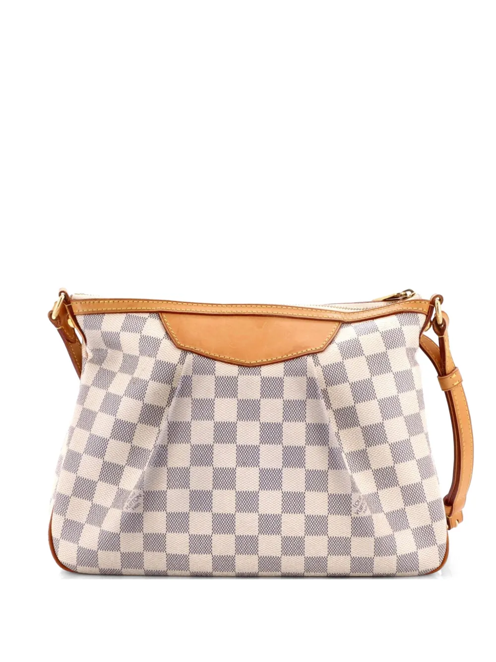 Louis Vuitton Pre-Owned Siracusa Handbag Damier PM crossbody bag - Bianco