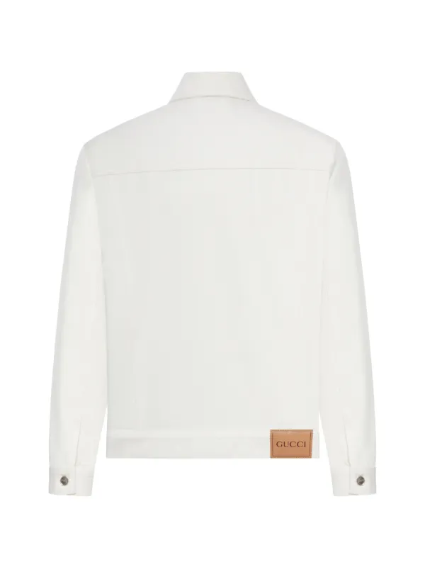 Gucci ホースビット ジャケット | ホワイト | FARFETCH JP