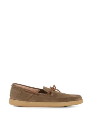 Red Wing Shoes モックトゥ デッキシューズ | ブラウン | FARFETCH JP